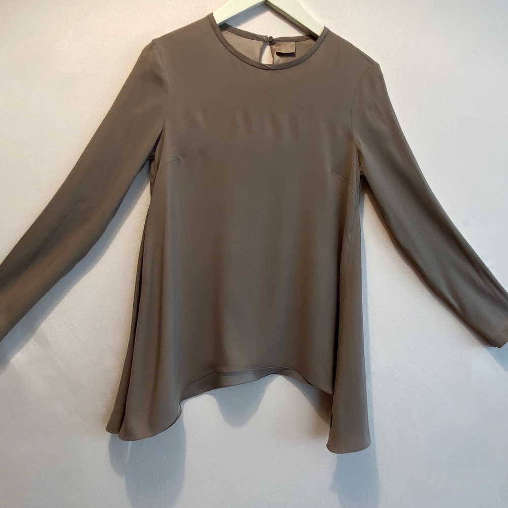 Brunello Cucinelli Opaque Silk Blouse